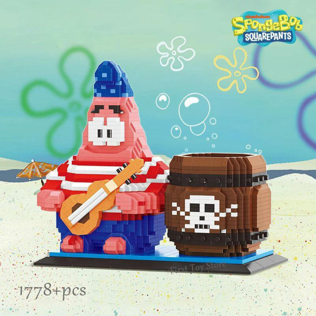 Patrick Star Barrel AquaBuilders by Assembi