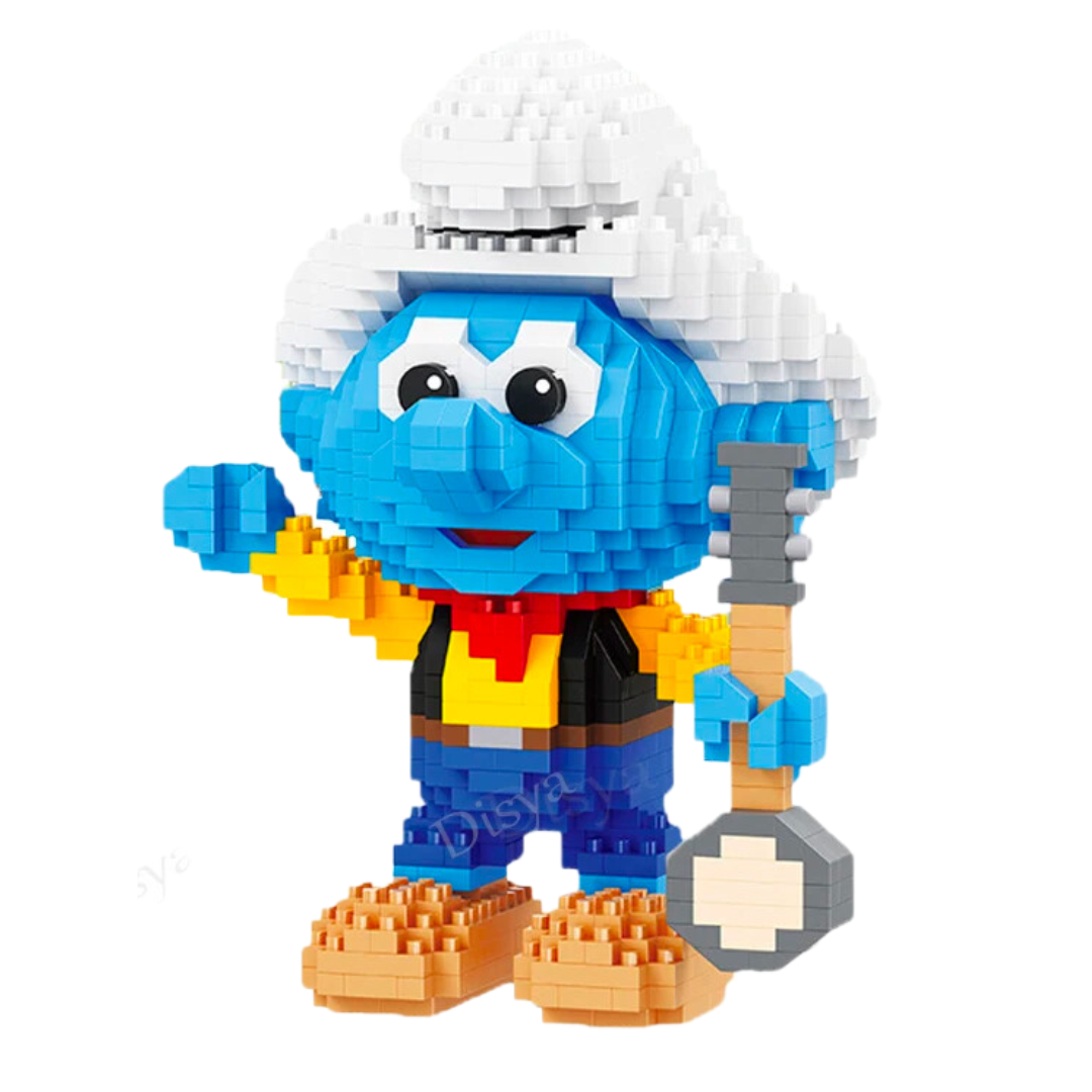 Cowboy Smurf | BlueBuilders™ by Assembi