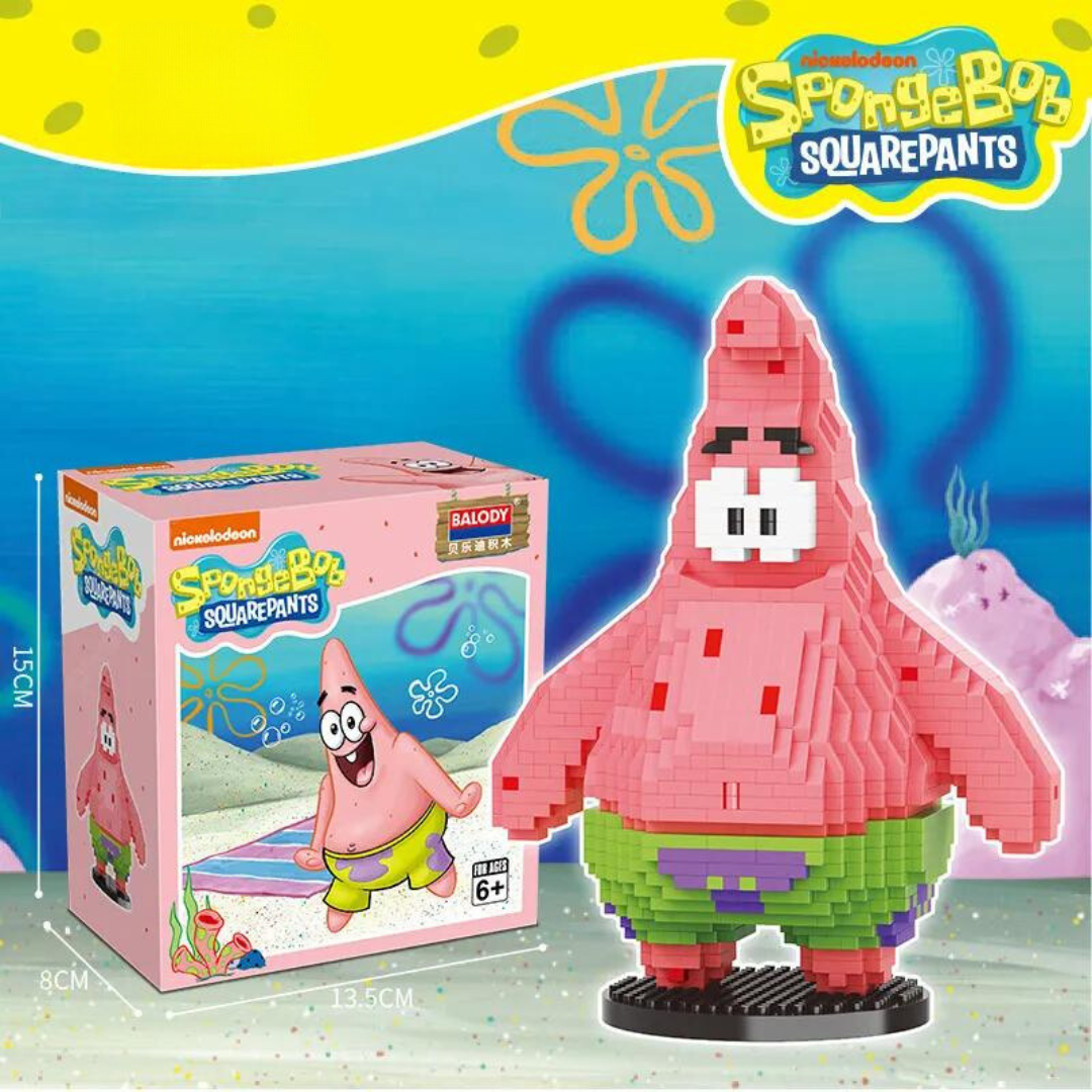 Patrick Star AquaBuilders by Assembi