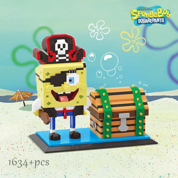Sponge Bob Pirate AquaBuilders by Assembi